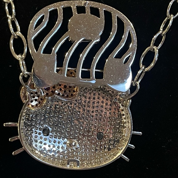 Hello Kitty 18k Diamond & Sapphire Necklace, by Kimora Lee Simmons. - Picture 10 of 17